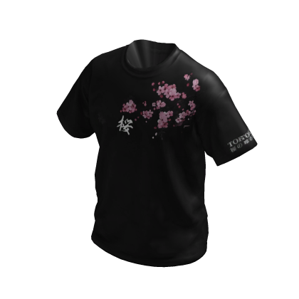 Black Blossom Y2K Tee