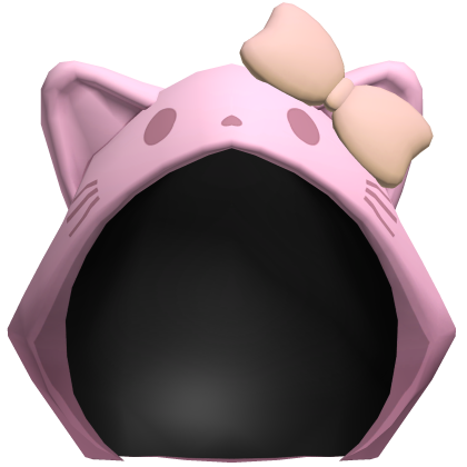 Pink Hello Kitty Hood Roblox item