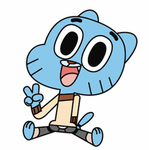 Gumball happy