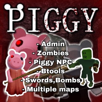 Zombies vs Piggy with Admin (For fun) with lag