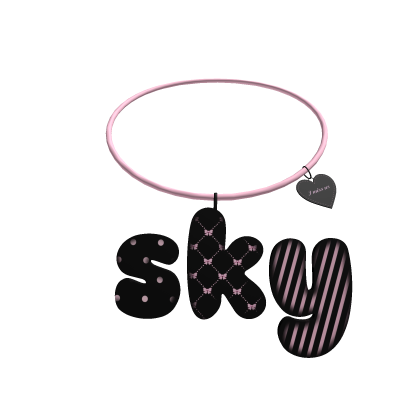 ღ ˚ . ︵ sky necklace ˚ .