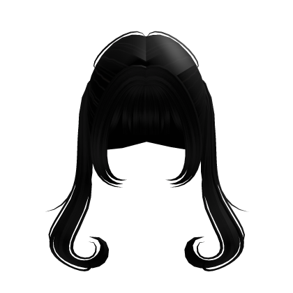 ♡ : Soft Black Braids Roblox item