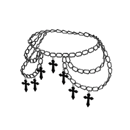 silver cross body jewelry belt