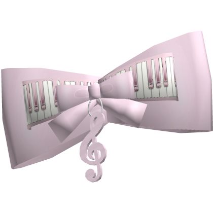♫ pink piano bow 🎹