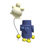 [CODE: pal05, (1 stock)] Sponge Mo holding Balloon
