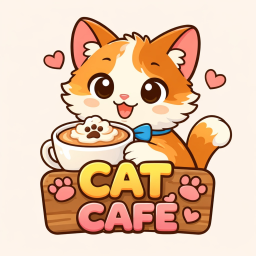 café de gatos.