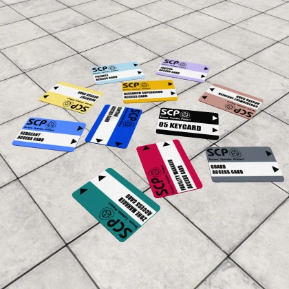 SCP:SL Keycards