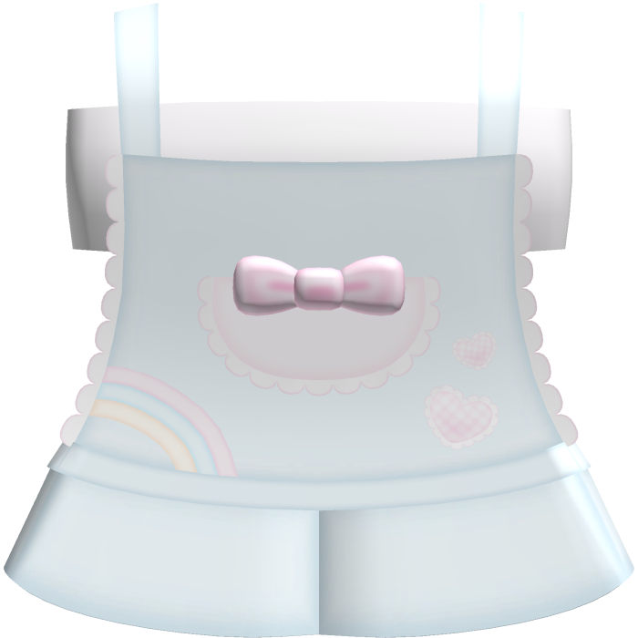 𖹭◞ mi pastel cutie rainbow overalls ◟ ᰔ