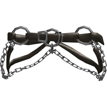 Brown Y2K Hanging Waist Suspenders 1.0