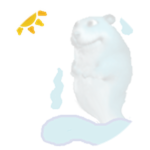 Evaporating Chomik