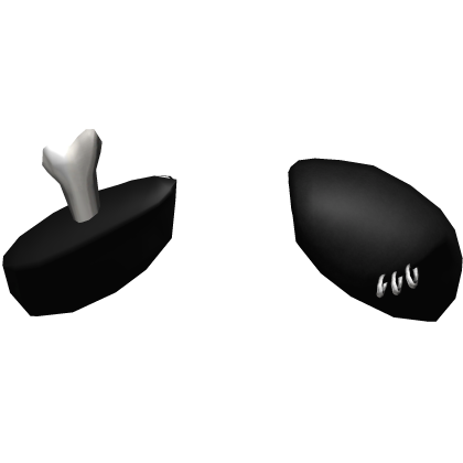 Bone Black Emo Vkei Pierced Puppy Ears