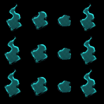 Flipbook cursed energy Roblox decal