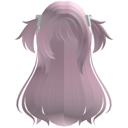 ♡ magical half-up pigtail hair in pink