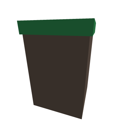 dirt pillar with grass