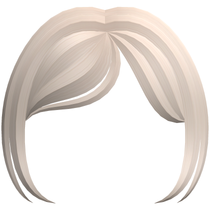 ♡ ꒰ cutesi beige blonde hair side bangs ꒱ Roblox item