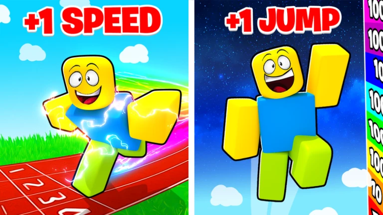 +1 Speed And +1 Jump Every Second