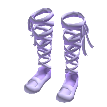 🩰 Purple Ballerina Ribbon Ballet Slippers Bow