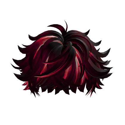 Red Fluffy Messy Hair thumbnail