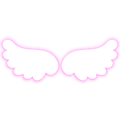 [ GLOWING ] Pink Angel Wings