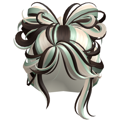 Bow Swirly Bun (Mint Chocolate Chip)