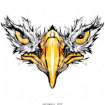 The falcon eyes