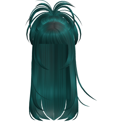 Y2K Long Spikey Hair in Blue Roblox item