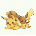 eevee and pikachu