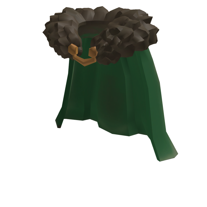 Nomad Fur-Collar Traveler Cape [Green]