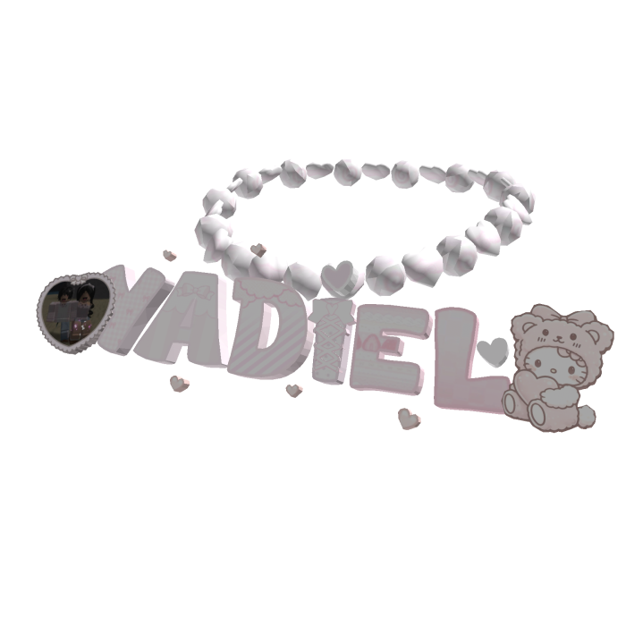 yadiel hello kitty necklace