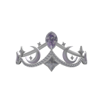 Moonlight Purple Diamond Tiara