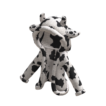 Kawaii Cow Hooded Jacket