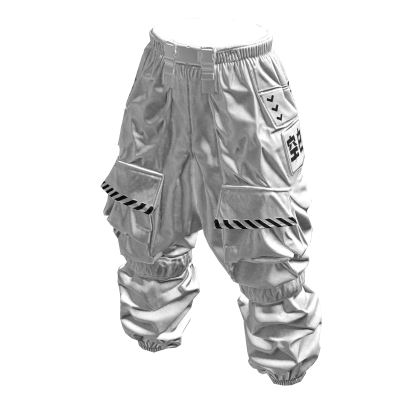 Tokyo Urban Combat Techwear Joggers (White) thumbnail