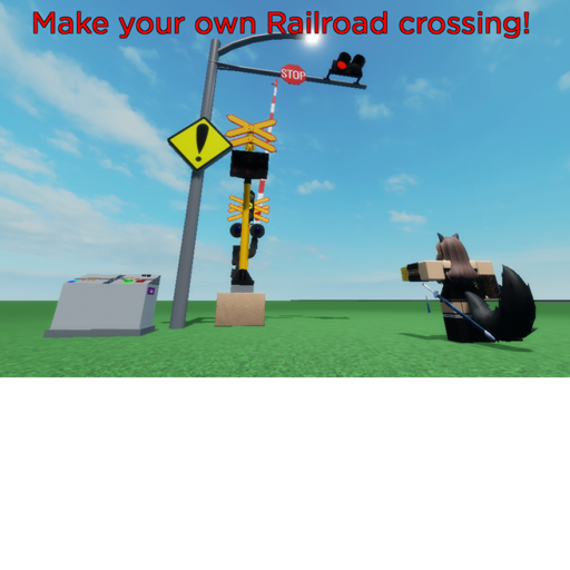 Build an Indonesian Railroad crossing! (HALLOWEEN) official Roblox game thumbnail