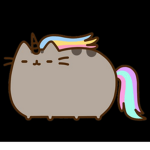 unicorn pusheen dance party