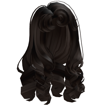 ♡ Mori Brown Curly Long Hair