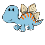 Sparkling dinos