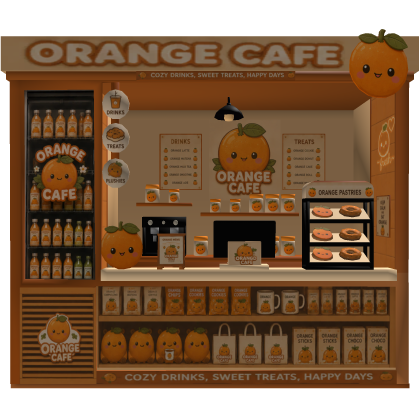 Orange Cafe Stand Roblox item