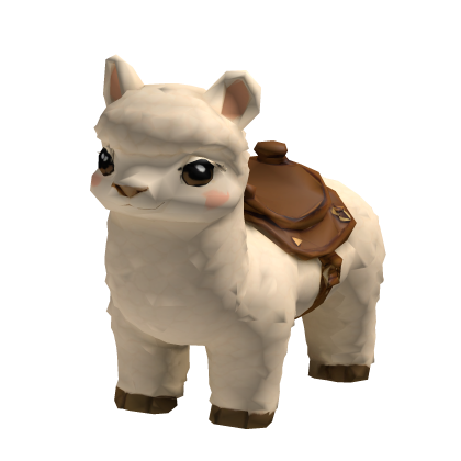 Riding an Alpaca Roblox item
