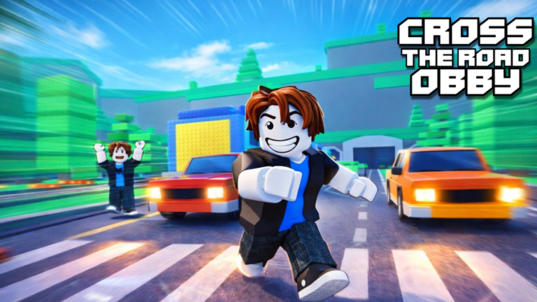 Cross the Road Obby 🚛 screenshot 3