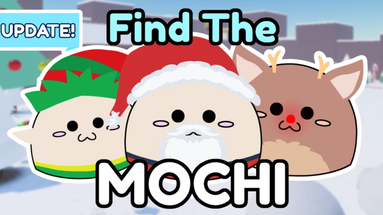 281🎄) Find The Mochi! - Roblox