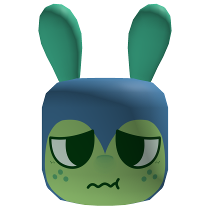 Sad Book Worm Caterpillar Head Face Mask