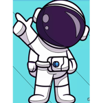 I am in astronaut in the ocean