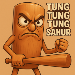 😢Survive Tung Tung KILLER 😢