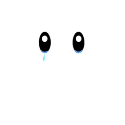 Shiny eyes with tears Roblox decal