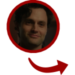 Joe Goldberg Red Circle