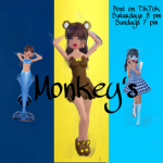 The dress to impress monkeys