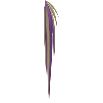 Pigtail Extension Blonde & Purple Roblox item