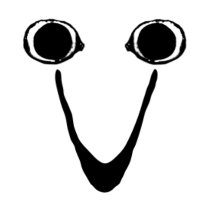 Scary Face Roblox decal