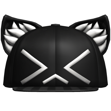 >_< dark plaid fur hat Roblox item