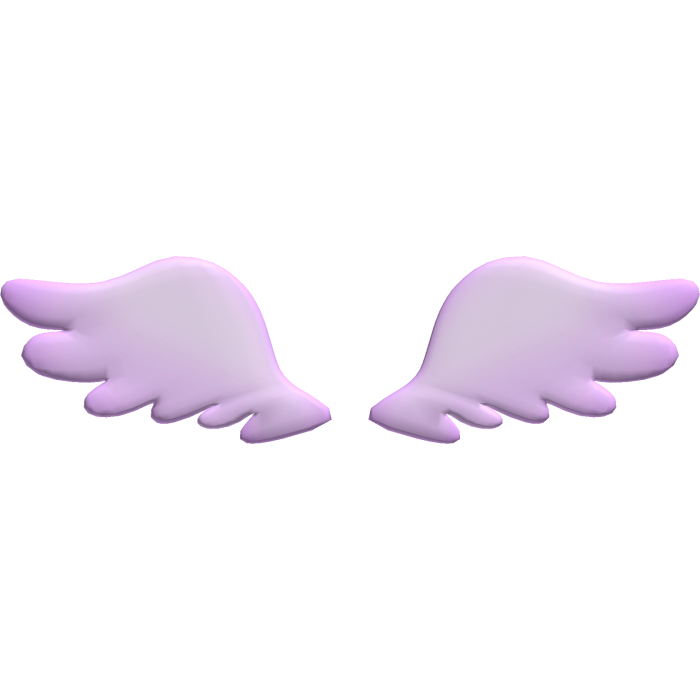 ♡ Cute Nerd Alicorn Wings (Twilight Sparkle)